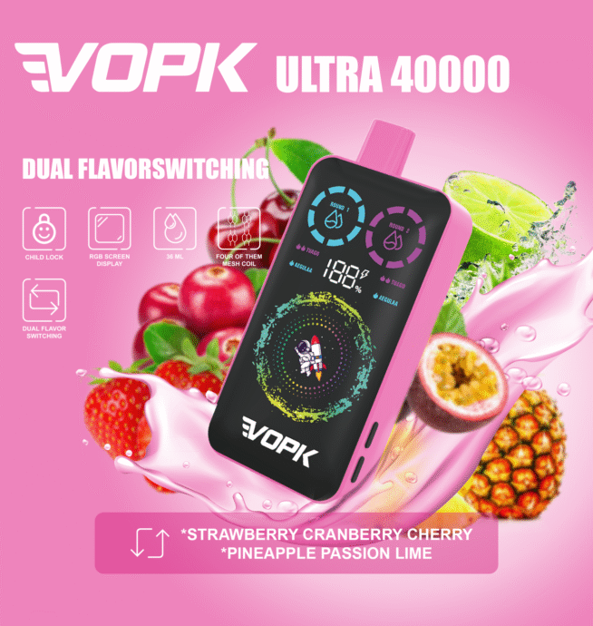 VOPK ULTRA 40000 Puffs – Einweg-Vape