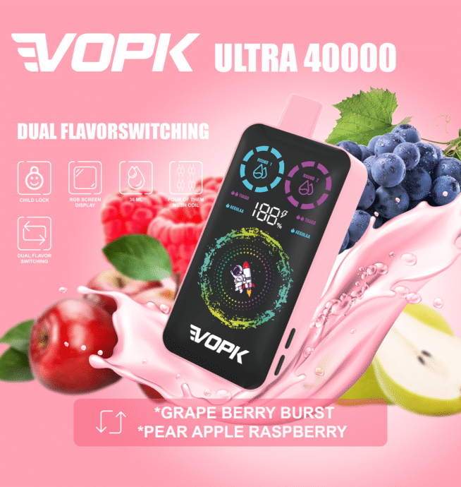 VOPK ULTRA 40000 Puffs – Einweg-Vape
