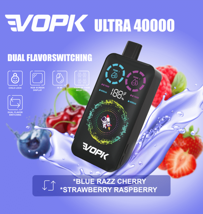 VOPK ULTRA 40000 Puffs – Einweg-Vape