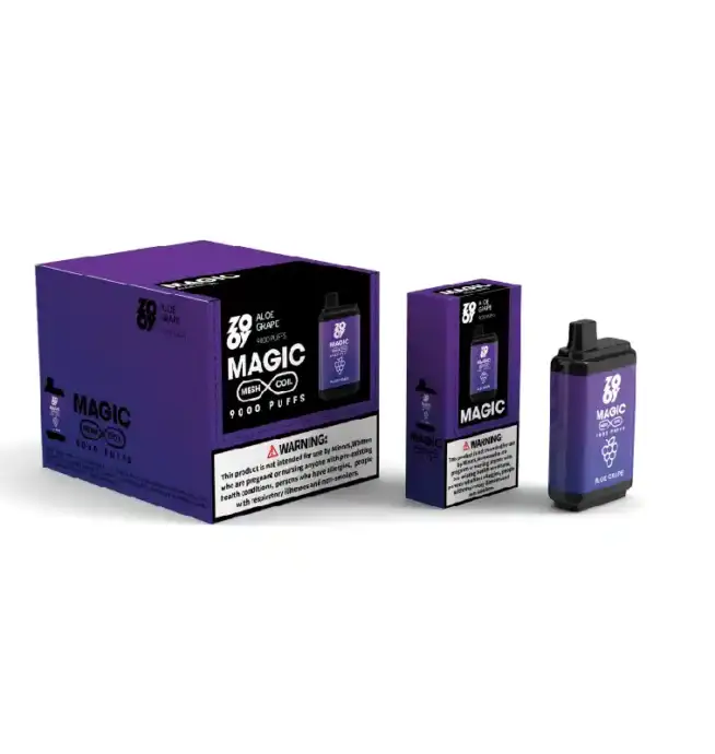 ZOOY MAGIC 9000 – Wiederaufladbare Einweg E-Zigarette