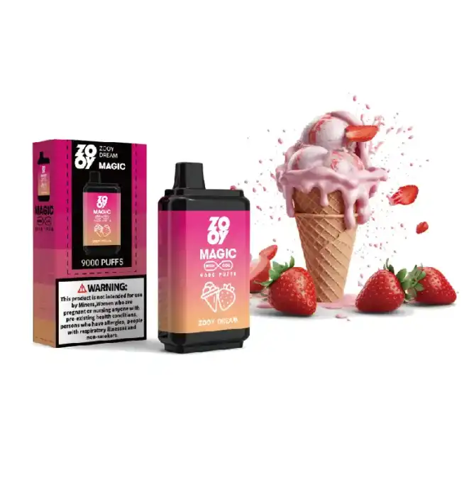 ZOOY MAGIC 9000 – Wiederaufladbare Einweg E-Zigarette