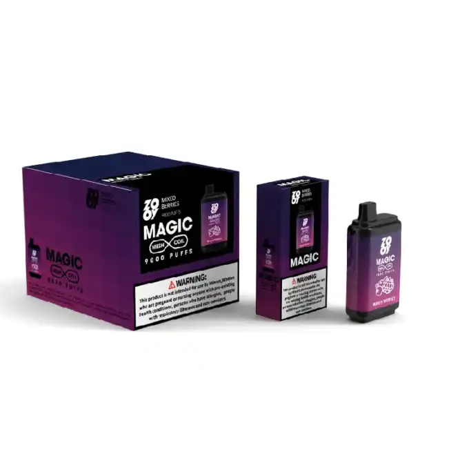 ZOOY MAGIC 9000 – Wiederaufladbare Einweg E-Zigarette