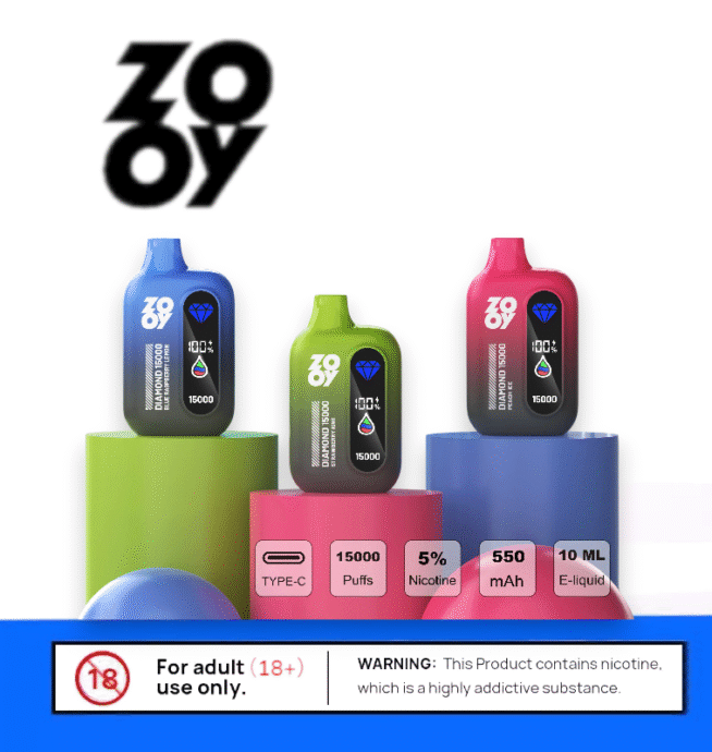 Zooy Diamond 15000 Puffs – Einweg E-Zigarette