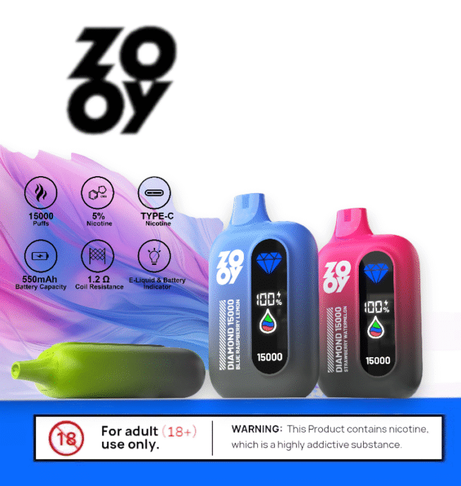 Zooy Diamond 15000 Puffs – Einweg E-Zigarette